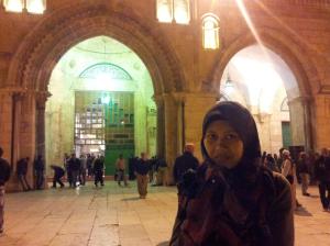 Entrance ke masjid Aqsa
