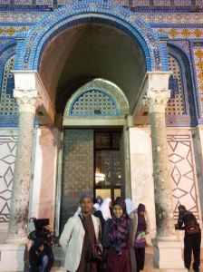 Entrance to Dome of Rock mosque